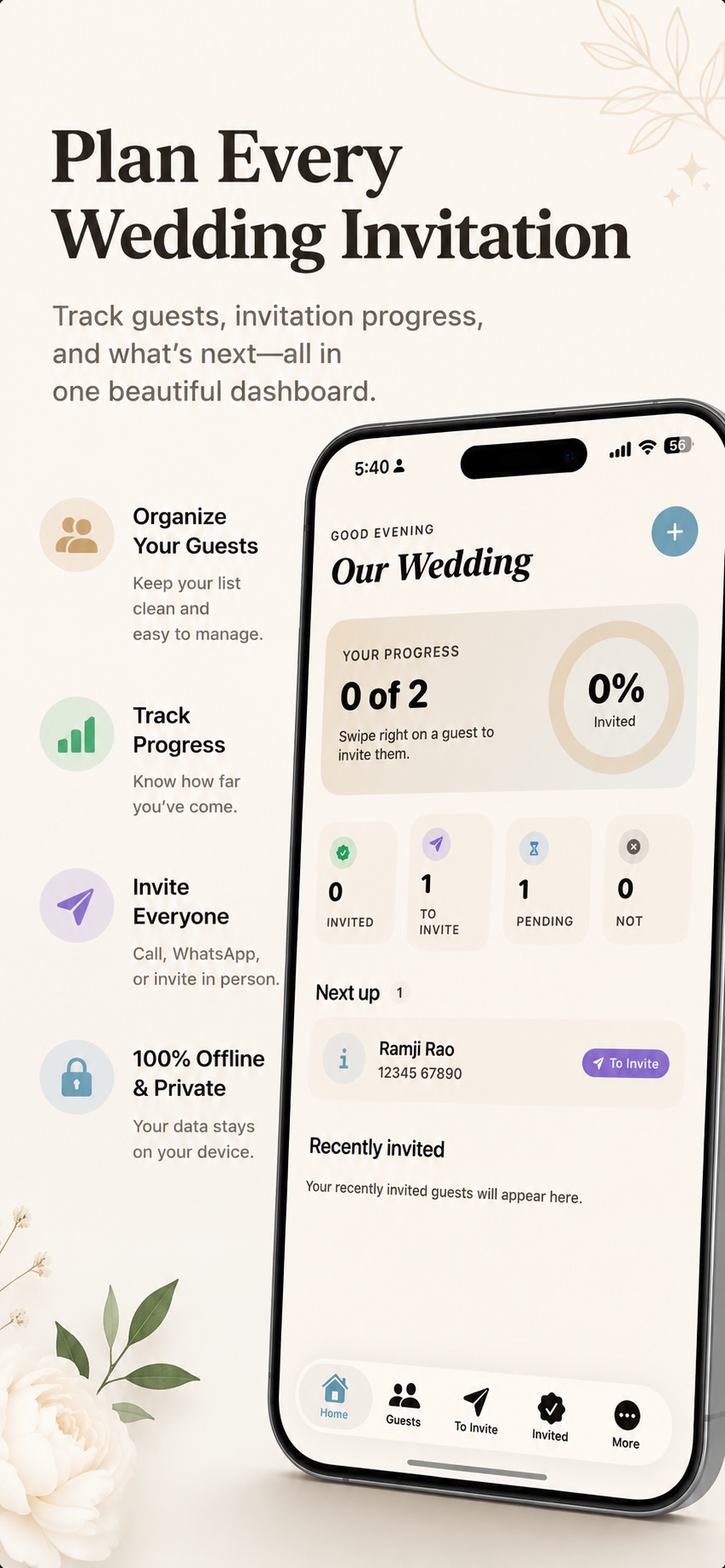 CloseList Triage Screen